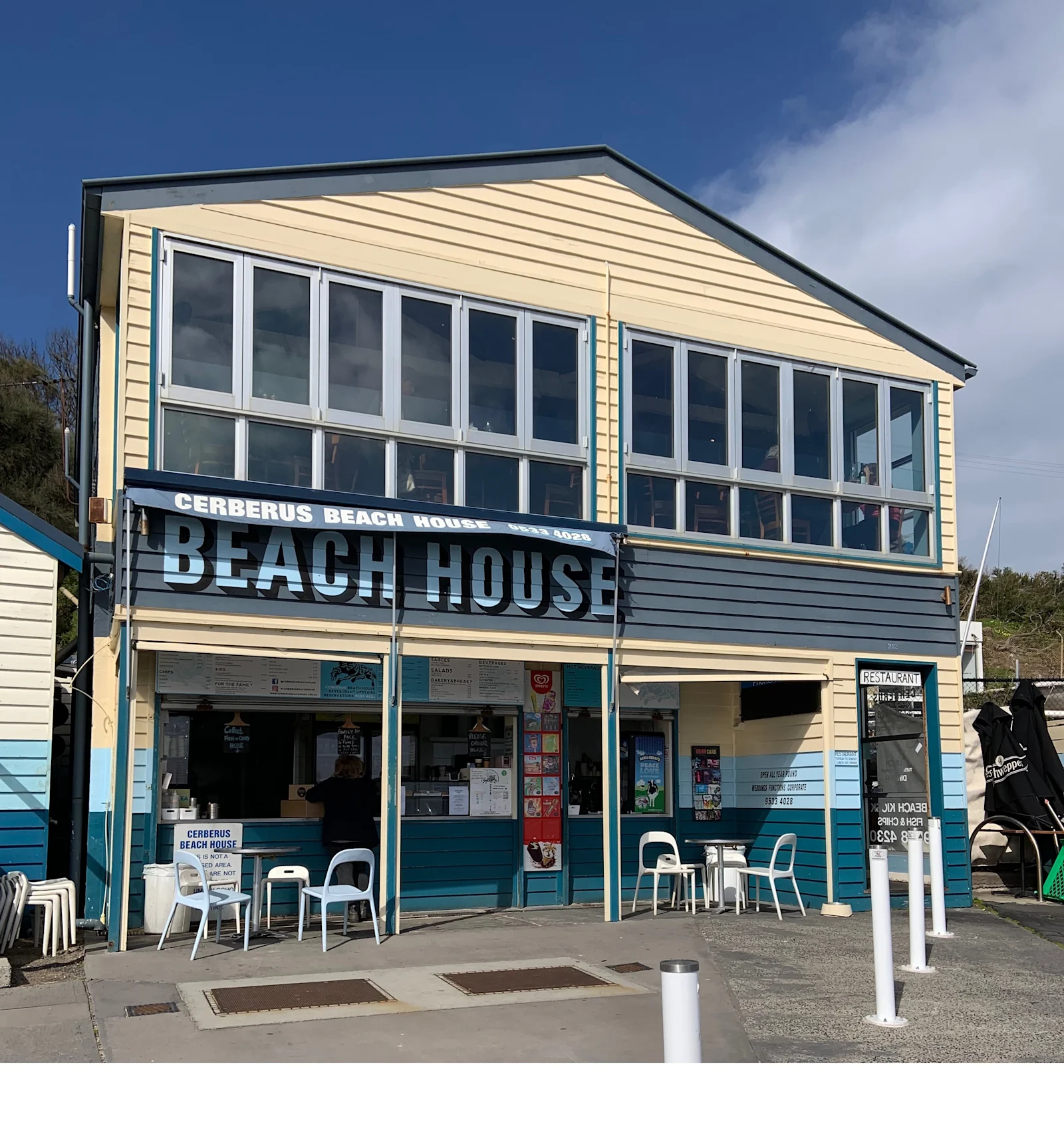 The Cerberus Beach House